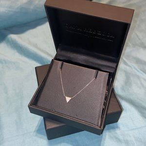 Dana Rebecca Designs diamond triangle necklace